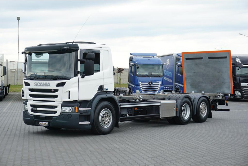 Scania P 410 / ACC / E 6 / BDF + WINDA / 7.15 , 7.45, 7.82 M / OŚ SKRĘT - Kuorma-auto alusta: kuva Scania P 410 / ACC / E 6 / BDF + WINDA / 7.15 , 7.45, 7.82 M / OŚ SKRĘT - Kuorma-auto alusta Scania P 410 / ACC / E 6 / BDF + WINDA / 7.15 , 7.45, 7.82 M / OŚ SKRĘT - Kuorma-auto alusta: kuva Scania P 410 / ACC / E 6 / BDF + WINDA / 7.15 , 7.45, 7.82 M / OŚ SKRĘT - Kuorma-auto alusta