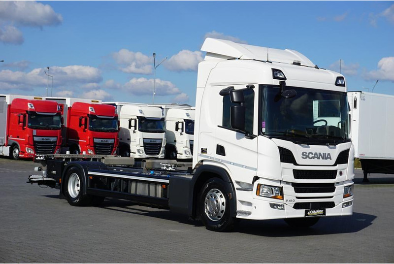 Scania / P 410 / E 6 / BDF + WINDA / 7.15 , 7.45, 7.82 M / RETARDER - Kuorma-auto alusta: kuva Scania / P 410 / E 6 / BDF + WINDA / 7.15 , 7.45, 7.82 M / RETARDER - Kuorma-auto alusta Scania / P 410 / E 6 / BDF + WINDA / 7.15 , 7.45, 7.82 M / RETARDER - Kuorma-auto alusta: kuva Scania / P 410 / E 6 / BDF + WINDA / 7.15 , 7.45, 7.82 M / RETARDER - Kuorma-auto alusta