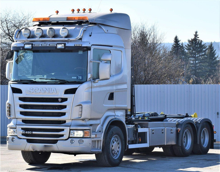 Scania R 480 Abrollkipper * 6x4 * Top Zustand ! - Koukkulava kuorma-auto: kuva Scania R 480 Abrollkipper * 6x4 * Top Zustand ! - Koukkulava kuorma-auto Scania R 480 Abrollkipper * 6x4 * Top Zustand ! - Koukkulava kuorma-auto: kuva Scania R 480 Abrollkipper * 6x4 * Top Zustand ! - Koukkulava kuorma-auto