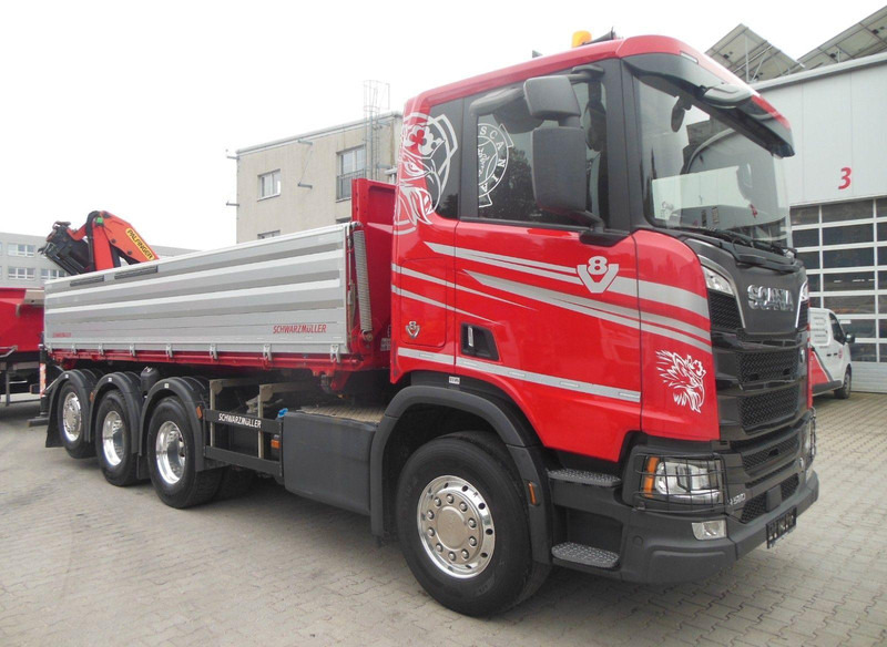 Scania R 580 8X4 + PALFINGER PK 19.001 crane - Kippiauto kuorma-auto, Nosturiauto: kuva Scania R 580 8X4 + PALFINGER PK 19.001 crane - Kippiauto kuorma-auto, Nosturiauto Scania R 580 8X4 + PALFINGER PK 19.001 crane - Kippiauto kuorma-auto, Nosturiauto: kuva Scania R 580 8X4 + PALFINGER PK 19.001 crane - Kippiauto kuorma-auto, Nosturiauto