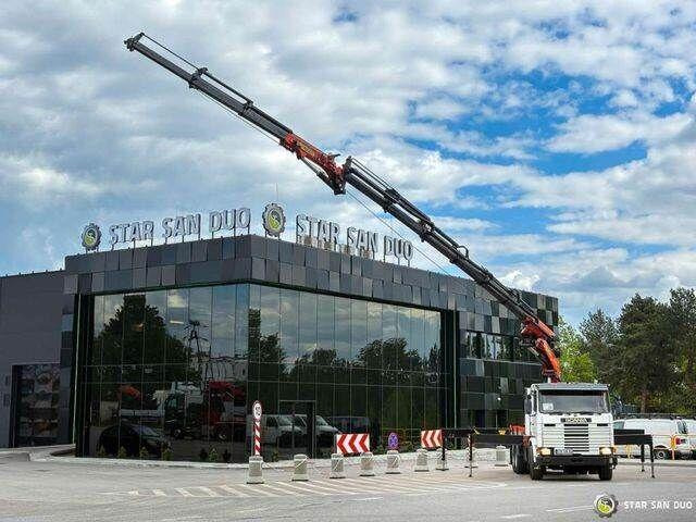 Scania R143 HL 6x2 PALFINGER PK44002 Crane Kran - Lava-kuorma-auto, Nosturiauto: kuva Scania R143 HL 6x2 PALFINGER PK44002 Crane Kran - Lava-kuorma-auto, Nosturiauto Scania R143 HL 6x2 PALFINGER PK44002 Crane Kran - Lava-kuorma-auto, Nosturiauto: kuva Scania R143 HL 6x2 PALFINGER PK44002 Crane Kran - Lava-kuorma-auto, Nosturiauto