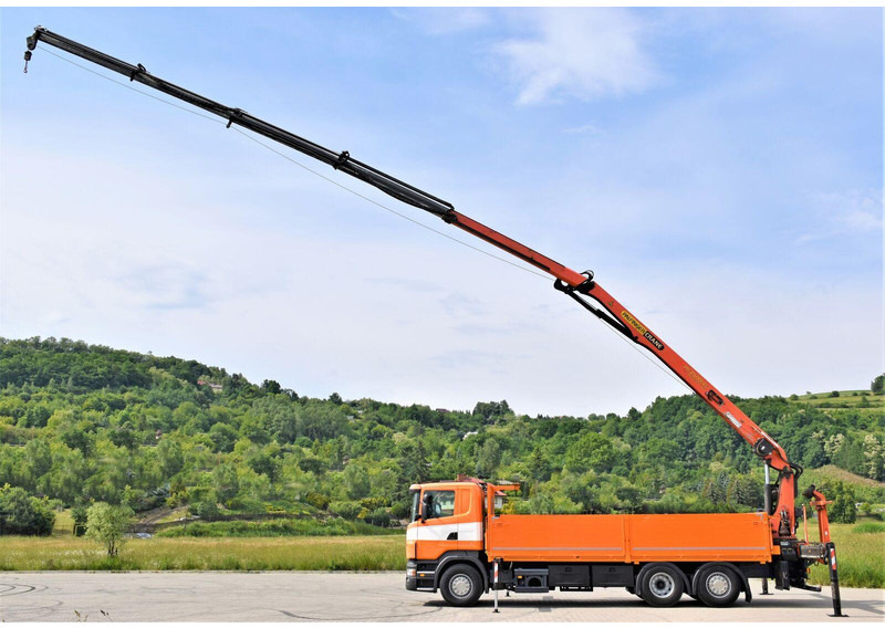 Scania R400 Pritsche 6,80m - Lava-kuorma-auto, Nosturiauto: kuva Scania R400 Pritsche 6,80m - Lava-kuorma-auto, Nosturiauto Scania R400 Pritsche 6,80m - Lava-kuorma-auto, Nosturiauto: kuva Scania R400 Pritsche 6,80m - Lava-kuorma-auto, Nosturiauto