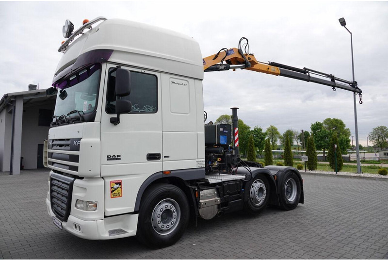 DAF XF 105.510 / CIĄGNIK SIODŁOWY PUSHER /  + HDS COPMA 160.5 / WYSÓ - Vetopöytäauto: kuva DAF XF 105.510 / CIĄGNIK SIODŁOWY PUSHER /  + HDS COPMA 160.5 / WYSÓ - Vetopöytäauto DAF XF 105.510 / CIĄGNIK SIODŁOWY PUSHER /  + HDS COPMA 160.5 / WYSÓ - Vetopöytäauto: kuva DAF XF 105.510 / CIĄGNIK SIODŁOWY PUSHER /  + HDS COPMA 160.5 / WYSÓ - Vetopöytäauto