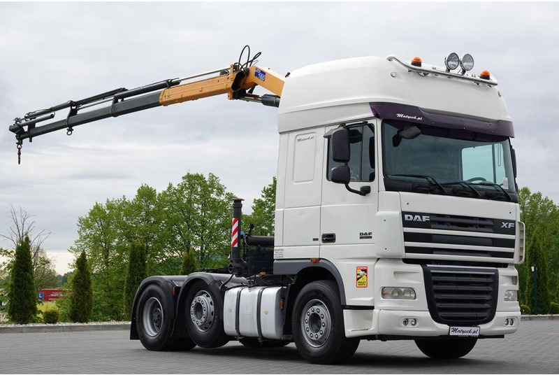 DAF XF 105.510 / CIĄGNIK SIODŁOWY PUSHER /  + HDS COPMA 160.5 / WYSÓ - Vetopöytäauto: kuva DAF XF 105.510 / CIĄGNIK SIODŁOWY PUSHER /  + HDS COPMA 160.5 / WYSÓ - Vetopöytäauto DAF XF 105.510 / CIĄGNIK SIODŁOWY PUSHER /  + HDS COPMA 160.5 / WYSÓ - Vetopöytäauto: kuva DAF XF 105.510 / CIĄGNIK SIODŁOWY PUSHER /  + HDS COPMA 160.5 / WYSÓ - Vetopöytäauto