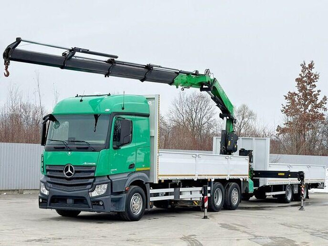 Mercedes-Benz ACTROS 2645 * FASSI F345.24 XE + FUNK + Anhänger - Vetopöytäauto: kuva Mercedes-Benz ACTROS 2645 * FASSI F345.24 XE + FUNK + Anhänger - Vetopöytäauto Mercedes-Benz ACTROS 2645 * FASSI F345.24 XE + FUNK + Anhänger - Vetopöytäauto: kuva Mercedes-Benz ACTROS 2645 * FASSI F345.24 XE + FUNK + Anhänger - Vetopöytäauto