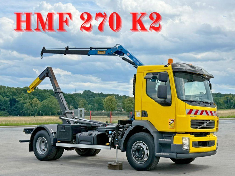 Volvo FL 240 * Abrollkipper * HMF 270 K2 * TOPZUSTAND - Koukkulava kuorma-auto, Nosturiauto: kuva Volvo FL 240 * Abrollkipper * HMF 270 K2 * TOPZUSTAND - Koukkulava kuorma-auto, Nosturiauto Volvo FL 240 * Abrollkipper * HMF 270 K2 * TOPZUSTAND - Koukkulava kuorma-auto, Nosturiauto: kuva Volvo FL 240 * Abrollkipper * HMF 270 K2 * TOPZUSTAND - Koukkulava kuorma-auto, Nosturiauto