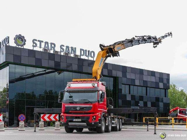 Volvo FMX 500 8x2 Effer 585 Fly Jib Winch Crane Kran - Lava-kuorma-auto, Nosturiauto: kuva Volvo FMX 500 8x2 Effer 585 Fly Jib Winch Crane Kran - Lava-kuorma-auto, Nosturiauto Volvo FMX 500 8x2 Effer 585 Fly Jib Winch Crane Kran - Lava-kuorma-auto, Nosturiauto: kuva Volvo FMX 500 8x2 Effer 585 Fly Jib Winch Crane Kran - Lava-kuorma-auto, Nosturiauto