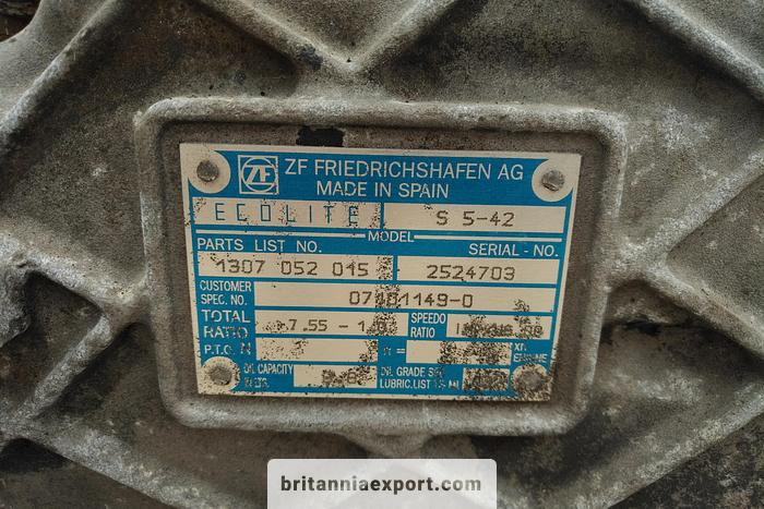 ZF Ecolite S5-42 Manual Gearbox – 5-Speed | Fits Nissan Atleon Trucks - Vaihdelaatikko: kuva ZF Ecolite S5-42 Manual Gearbox – 5-Speed | Fits Nissan Atleon Trucks - Vaihdelaatikko ZF Ecolite S5-42 Manual Gearbox – 5-Speed | Fits Nissan Atleon Trucks - Vaihdelaatikko: kuva ZF Ecolite S5-42 Manual Gearbox – 5-Speed | Fits Nissan Atleon Trucks - Vaihdelaatikko