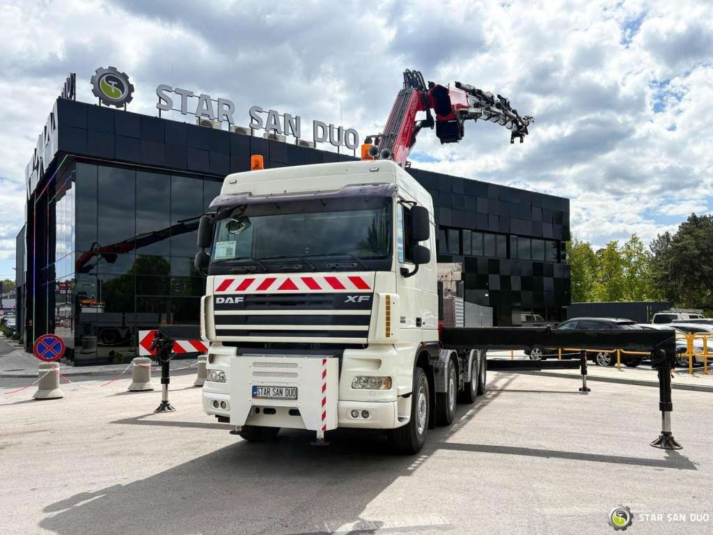 DAF XF 105.510 8x4 FASSI F800 XP Crane Fifth wheel - Nosturiauto: kuva DAF XF 105.510 8x4 FASSI F800 XP Crane Fifth wheel - Nosturiauto DAF XF 105.510 8x4 FASSI F800 XP Crane Fifth wheel - Nosturiauto: kuva DAF XF 105.510 8x4 FASSI F800 XP Crane Fifth wheel - Nosturiauto