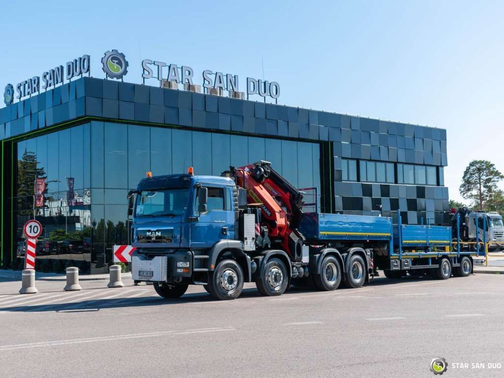 MAN TGA 35.440 8X6H PALFINGER 60002 Semi-trailer - Nosturiauto: kuva MAN TGA 35.440 8X6H PALFINGER 60002 Semi-trailer - Nosturiauto MAN TGA 35.440 8X6H PALFINGER 60002 Semi-trailer - Nosturiauto: kuva MAN TGA 35.440 8X6H PALFINGER 60002 Semi-trailer - Nosturiauto