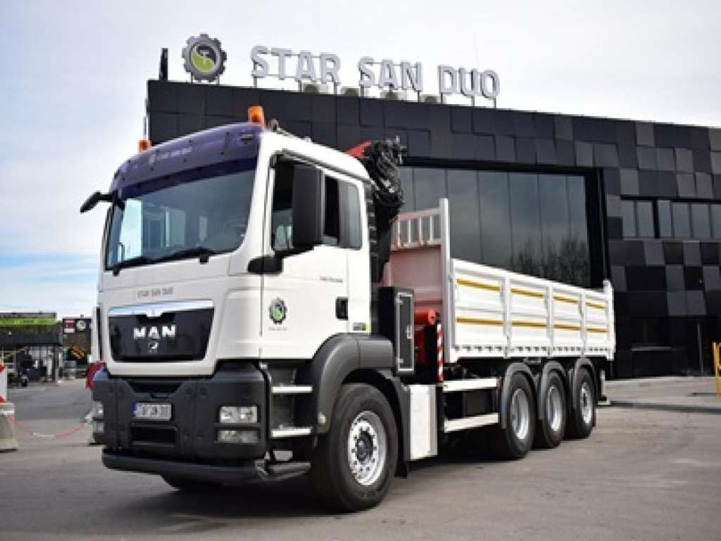MAN TGS 35.400 8X4 PALFINGER PK 33002 CRANE KIPPER - Nosturiauto: kuva MAN TGS 35.400 8X4 PALFINGER PK 33002 CRANE KIPPER - Nosturiauto MAN TGS 35.400 8X4 PALFINGER PK 33002 CRANE KIPPER - Nosturiauto: kuva MAN TGS 35.400 8X4 PALFINGER PK 33002 CRANE KIPPER - Nosturiauto