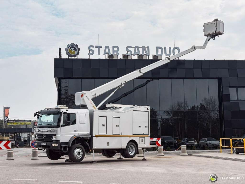 Mercedes-Benz 1529 4x4 Atego Lift Palfinger Wumag WT 230 - Itsekulkevat henkilönostimet: kuva Mercedes-Benz 1529 4x4 Atego Lift Palfinger Wumag WT 230 - Itsekulkevat henkilönostimet Mercedes-Benz 1529 4x4 Atego Lift Palfinger Wumag WT 230 - Itsekulkevat henkilönostimet: kuva Mercedes-Benz 1529 4x4 Atego Lift Palfinger Wumag WT 230 - Itsekulkevat henkilönostimet