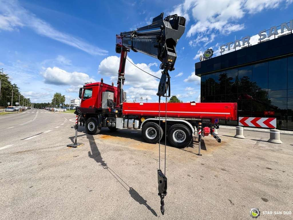 Mercedes-Benz AROCS 3345 6x6 HMF 3220 Winch Crane Tipper - Kippiauto kuorma-auto: kuva Mercedes-Benz AROCS 3345 6x6 HMF 3220 Winch Crane Tipper - Kippiauto kuorma-auto Mercedes-Benz AROCS 3345 6x6 HMF 3220 Winch Crane Tipper - Kippiauto kuorma-auto: kuva Mercedes-Benz AROCS 3345 6x6 HMF 3220 Winch Crane Tipper - Kippiauto kuorma-auto