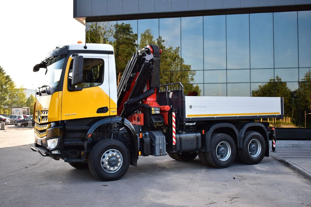 Mercedes-Benz AROCS 3345 6x6 PALFINGER PK 33002 EURO 6 KRAN - Nosturiauto, Lava-kuorma-auto: kuva Mercedes-Benz AROCS 3345 6x6 PALFINGER PK 33002 EURO 6 KRAN - Nosturiauto, Lava-kuorma-auto Mercedes-Benz AROCS 3345 6x6 PALFINGER PK 33002 EURO 6 KRAN - Nosturiauto, Lava-kuorma-auto: kuva Mercedes-Benz AROCS 3345 6x6 PALFINGER PK 33002 EURO 6 KRAN - Nosturiauto, Lava-kuorma-auto
