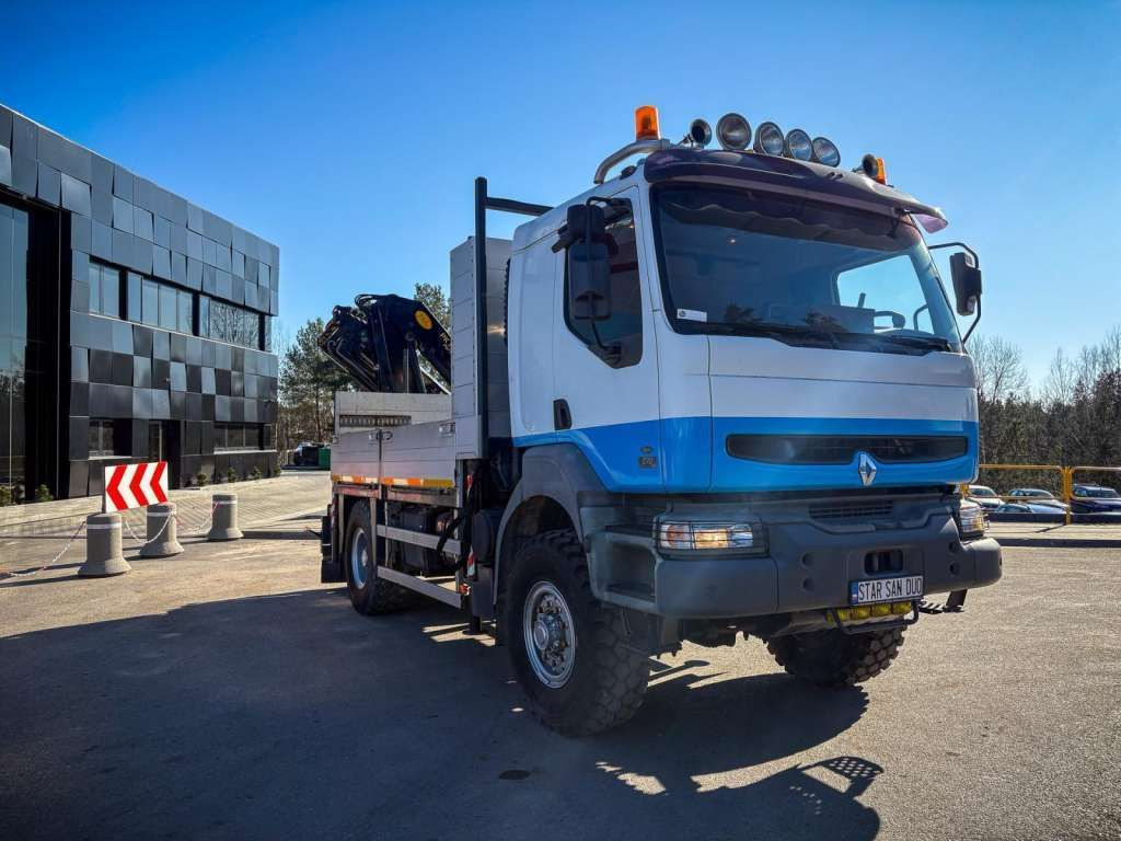 Renault KERAX 270 4x4 PALFINGER PK 16502 CRANE WINCH - Nosturiauto, Lava-kuorma-auto: kuva Renault KERAX 270 4x4 PALFINGER PK 16502 CRANE WINCH - Nosturiauto, Lava-kuorma-auto Renault KERAX 270 4x4 PALFINGER PK 16502 CRANE WINCH - Nosturiauto, Lava-kuorma-auto: kuva Renault KERAX 270 4x4 PALFINGER PK 16502 CRANE WINCH - Nosturiauto, Lava-kuorma-auto
