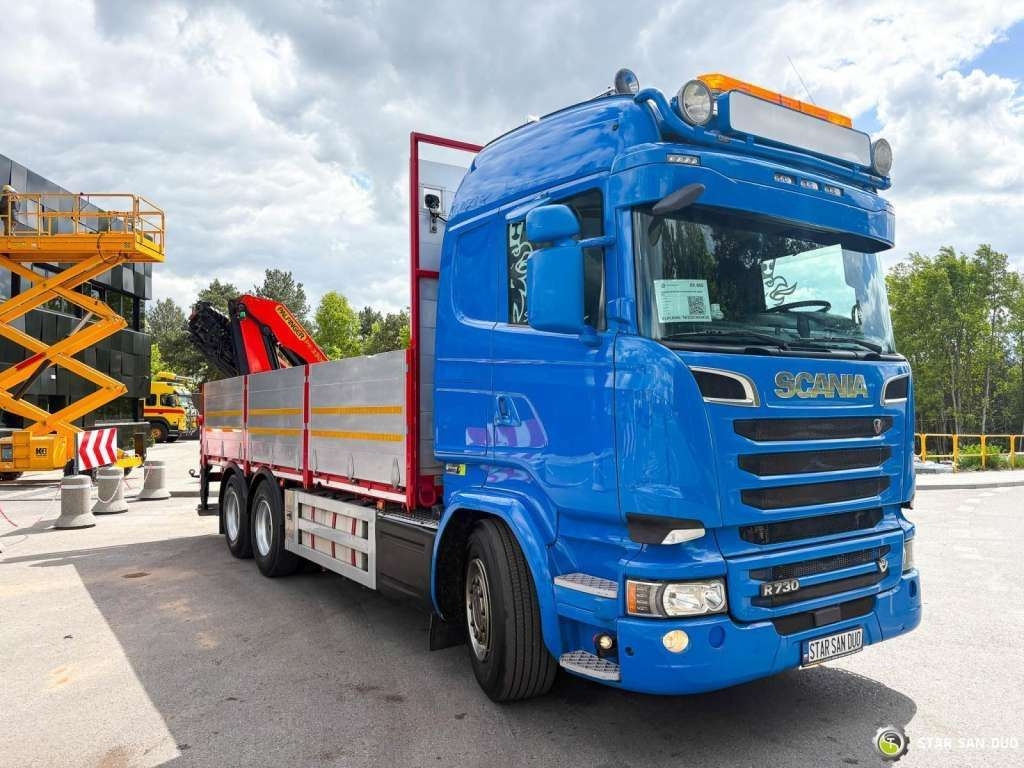 Nosturiauto Scania  R730 6X4 PALFINGER PK 33002 EH Crane: kuva Nosturiauto Scania  R730 6X4 PALFINGER PK 33002 EH Crane