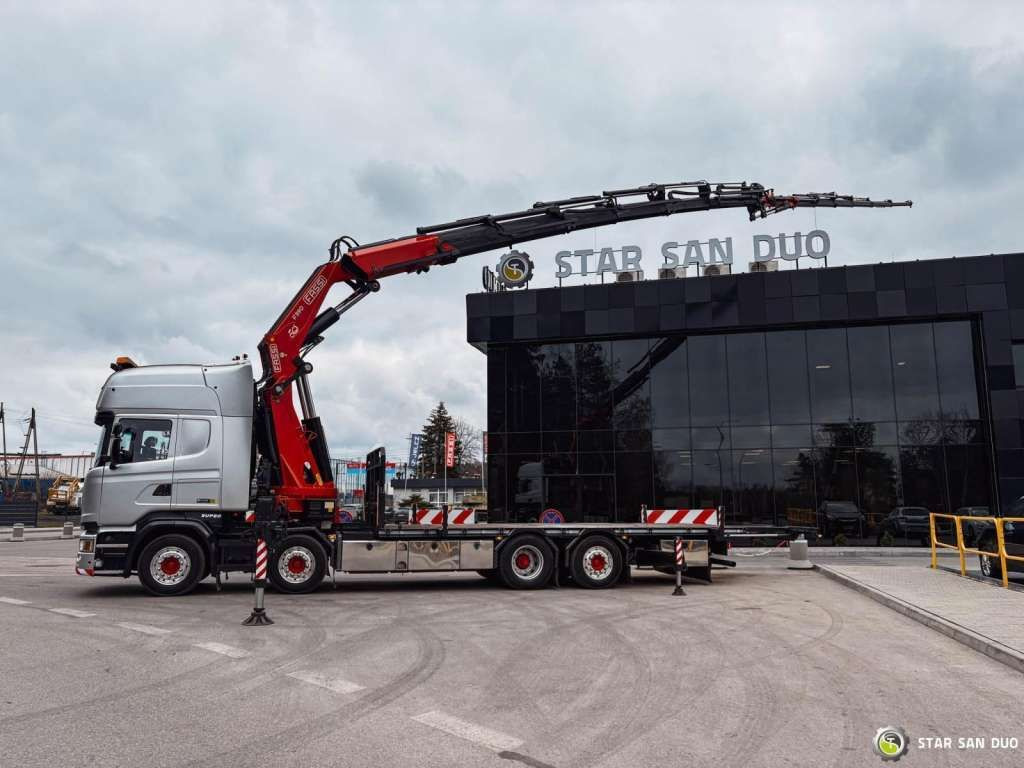 Nosturiauto Scania  R730 8x2 Fassi F990 Fly Jib 30m Crane Euro 6: kuva Nosturiauto Scania  R730 8x2 Fassi F990 Fly Jib 30m Crane Euro 6