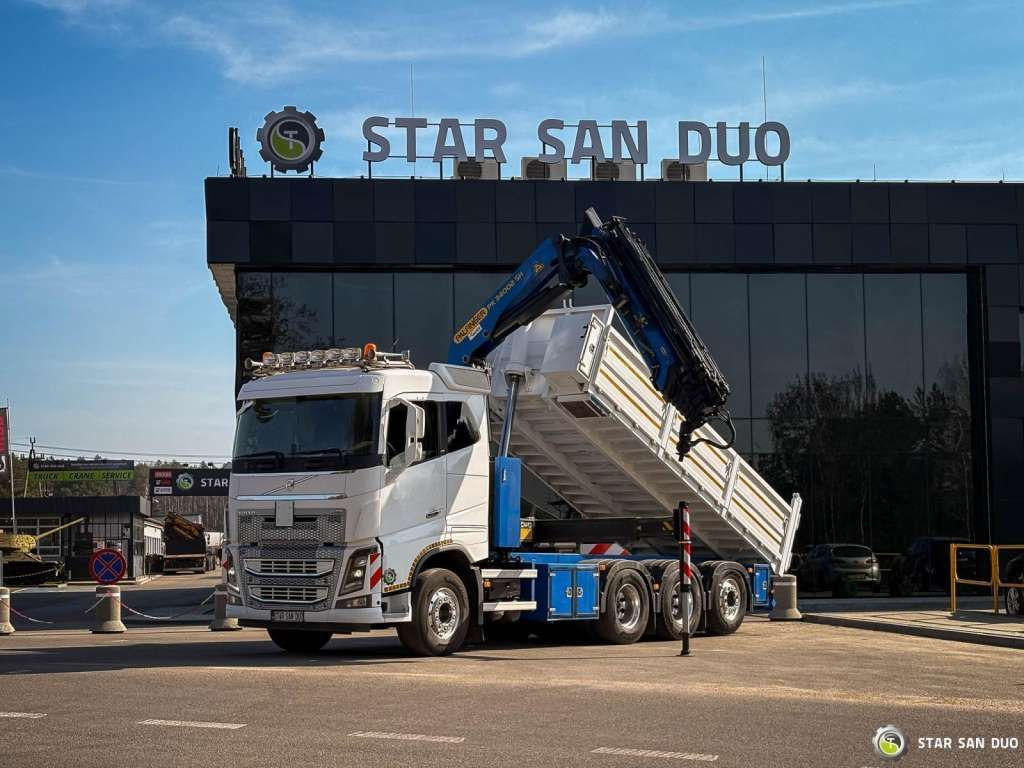 Volvo FH 16.550 8x4 Palfinger PK 34002-SH Crane Kippe - Nosturiauto: kuva Volvo FH 16.550 8x4 Palfinger PK 34002-SH Crane Kippe - Nosturiauto Volvo FH 16.550 8x4 Palfinger PK 34002-SH Crane Kippe - Nosturiauto: kuva Volvo FH 16.550 8x4 Palfinger PK 34002-SH Crane Kippe - Nosturiauto