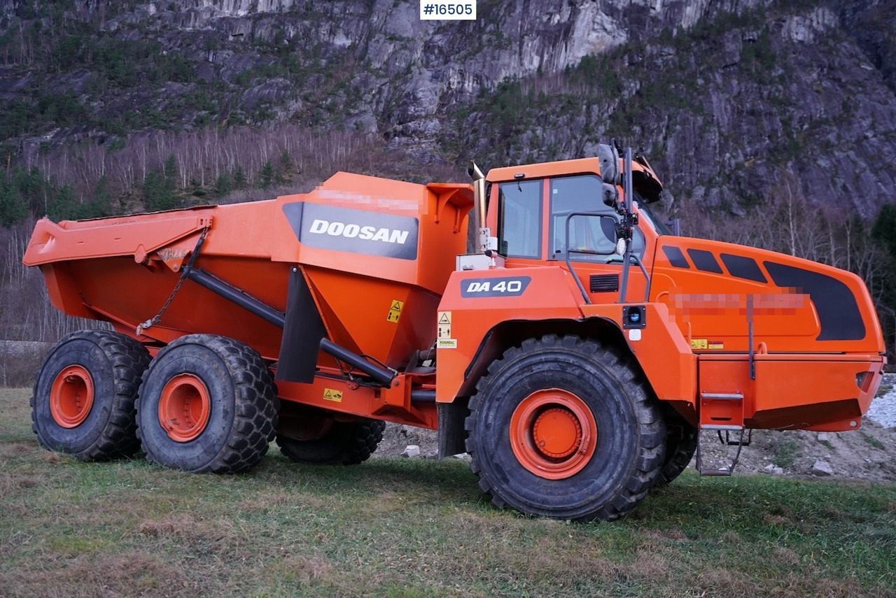 Doosan DA40 - Dumpperi: kuva Doosan DA40 - Dumpperi Doosan DA40 - Dumpperi: kuva Doosan DA40 - Dumpperi