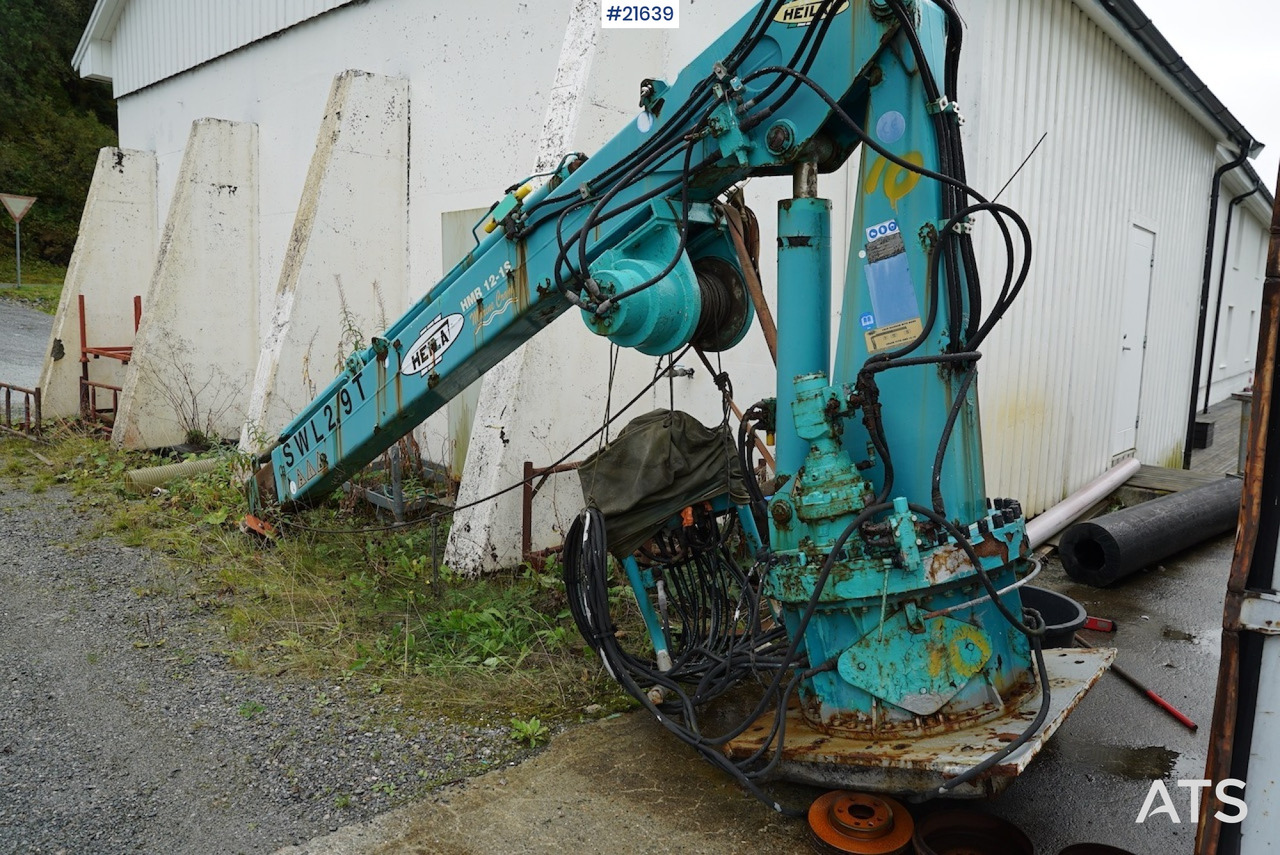 Heila Heila HMR12-1S kran med vinsj (stått på båt) - Kappaletavaranosturi: kuva Heila Heila HMR12-1S kran med vinsj (stått på båt) - Kappaletavaranosturi Heila Heila HMR12-1S kran med vinsj (stått på båt) - Kappaletavaranosturi: kuva Heila Heila HMR12-1S kran med vinsj (stått på båt) - Kappaletavaranosturi