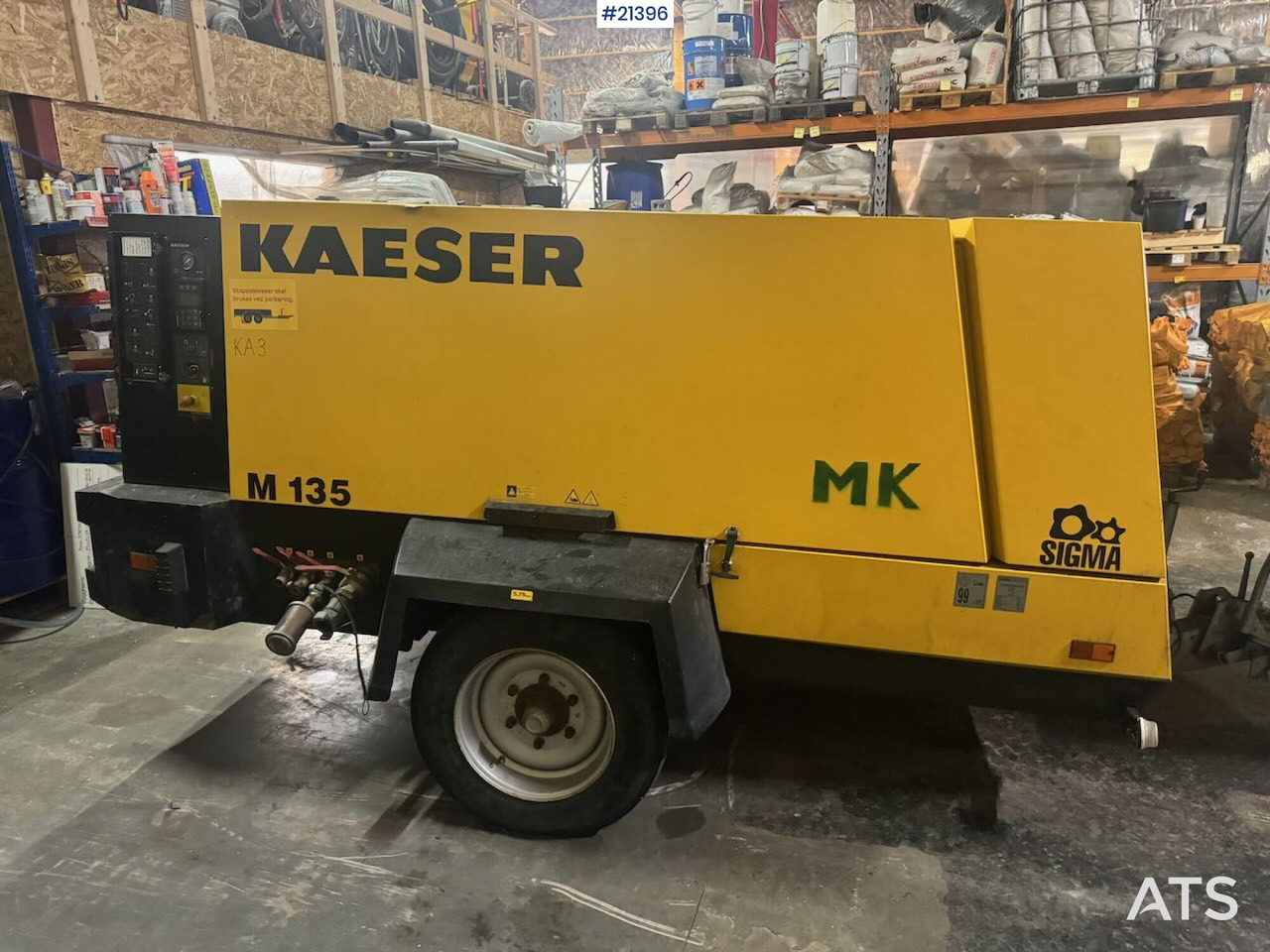 Kaeser M135 - Ilmakompressori: kuva Kaeser M135 - Ilmakompressori Kaeser M135 - Ilmakompressori: kuva Kaeser M135 - Ilmakompressori