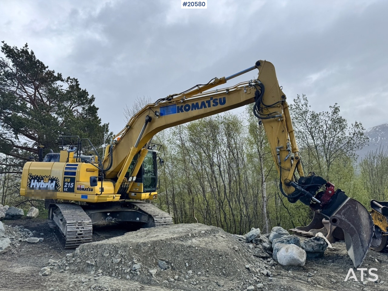 Kaivuri Komatsu HB215LC-2: kuva Kaivuri Komatsu HB215LC-2