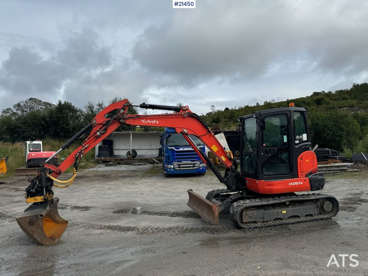 Kubota KX 057-4 - Telakaivukone: kuva Kubota KX 057-4 - Telakaivukone Kubota KX 057-4 - Telakaivukone: kuva Kubota KX 057-4 - Telakaivukone