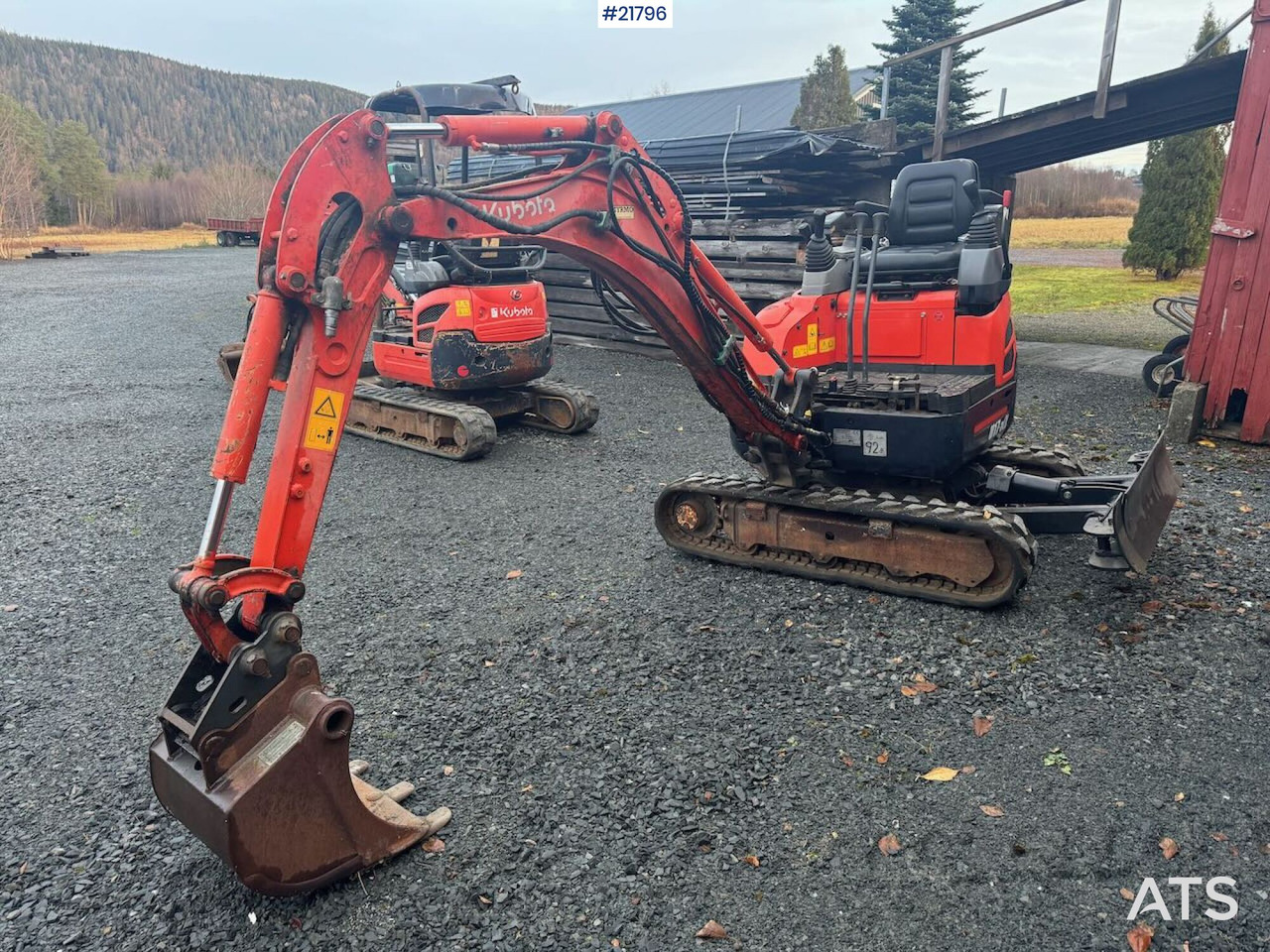 Kubota U17-3a Beltegraver m/ pusseskuffe. Spesialbygd for flytting med hellikopter. - Minikuormaaja: kuva Kubota U17-3a Beltegraver m/ pusseskuffe. Spesialbygd for flytting med hellikopter. - Minikuormaaja Kubota U17-3a Beltegraver m/ pusseskuffe. Spesialbygd for flytting med hellikopter. - Minikuormaaja: kuva Kubota U17-3a Beltegraver m/ pusseskuffe. Spesialbygd for flytting med hellikopter. - Minikuormaaja