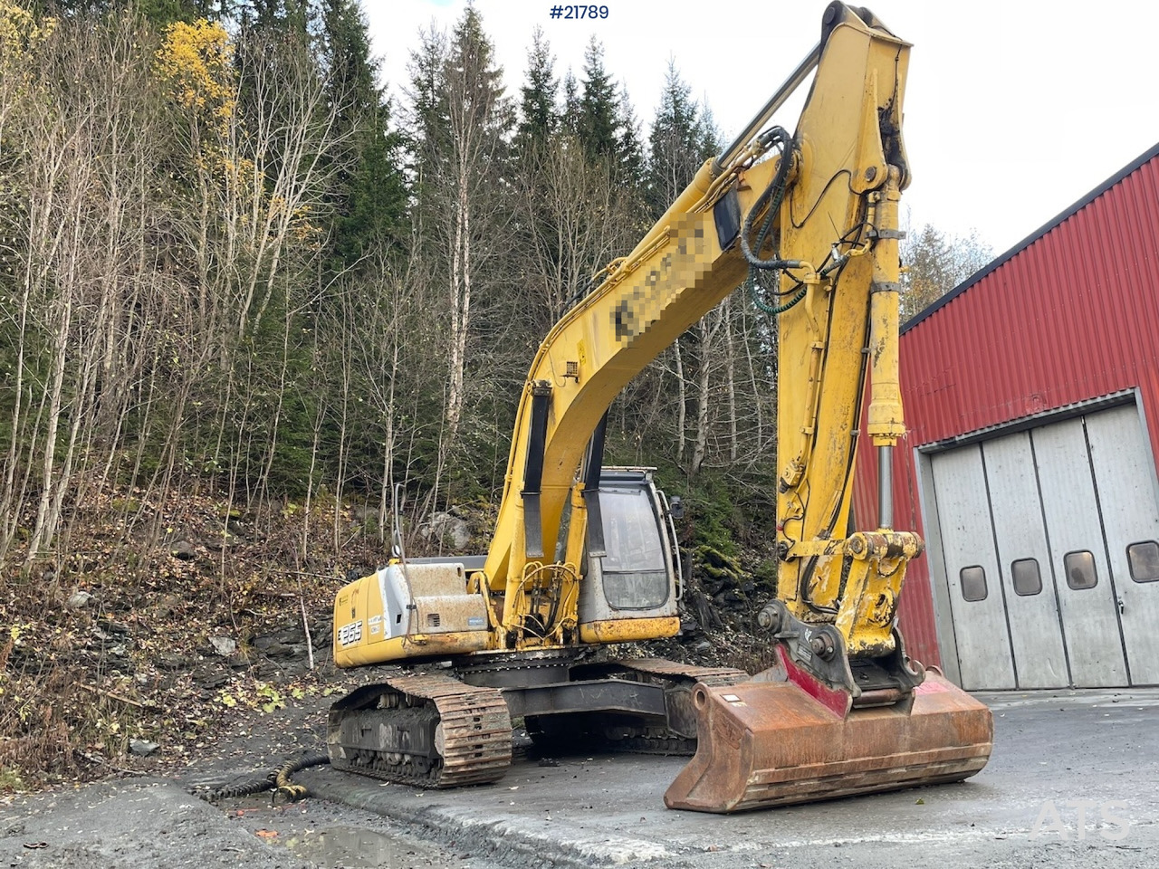 New Holland E265 med graveskuffe - Telakaivukone: kuva New Holland E265 med graveskuffe - Telakaivukone New Holland E265 med graveskuffe - Telakaivukone: kuva New Holland E265 med graveskuffe - Telakaivukone