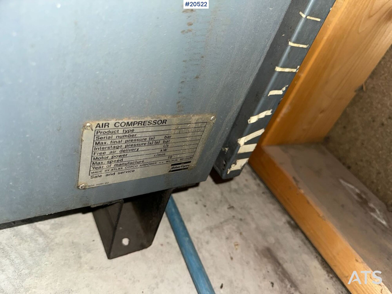 Atlas Copco GA7 - Rakennuskoneet: kuva Atlas Copco GA7 - Rakennuskoneet Atlas Copco GA7 - Rakennuskoneet: kuva Atlas Copco GA7 - Rakennuskoneet