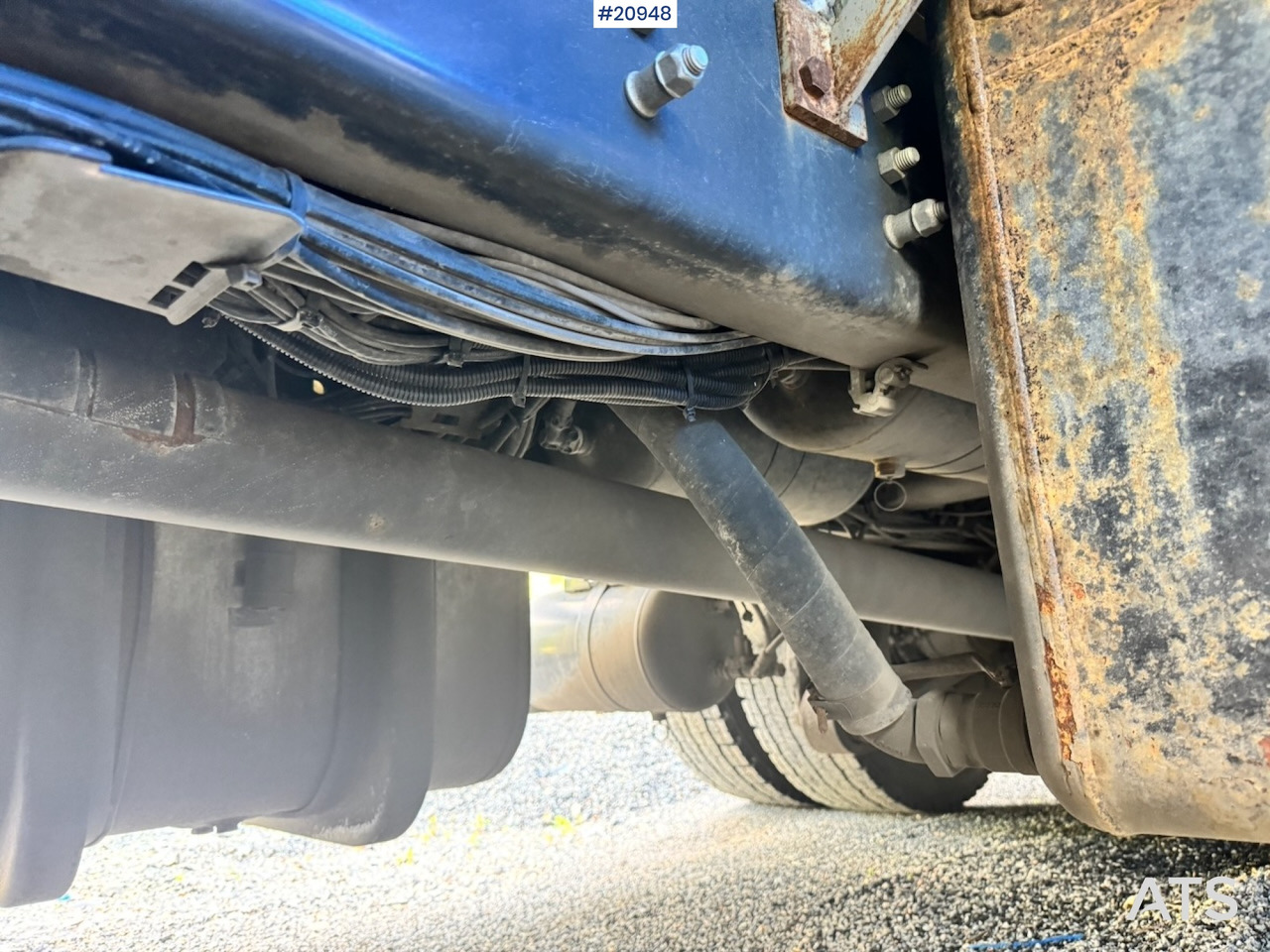 Roska-auto Scania P410: kuva Roska-auto Scania P410