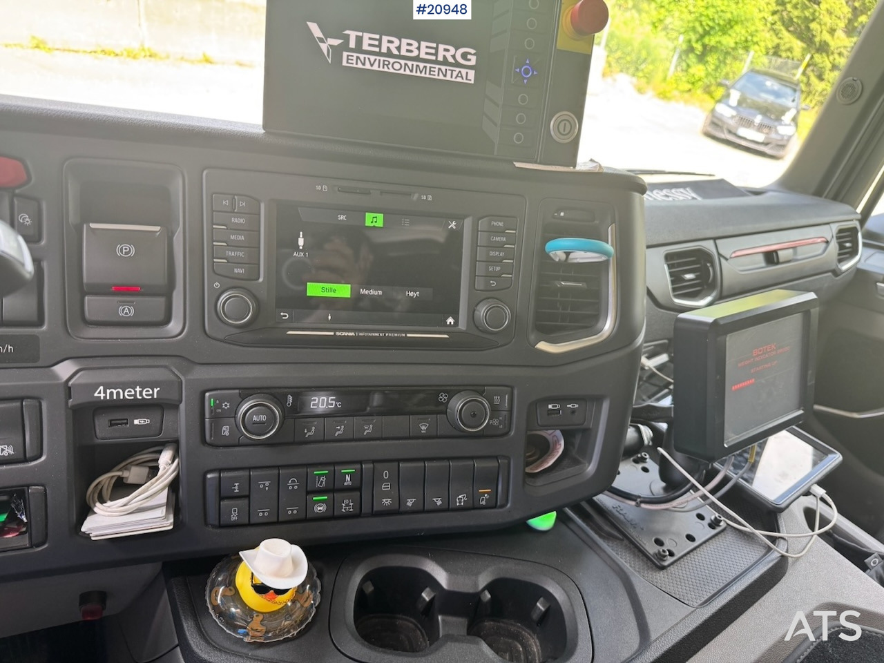 Roska-auto Scania P410: kuva Roska-auto Scania P410