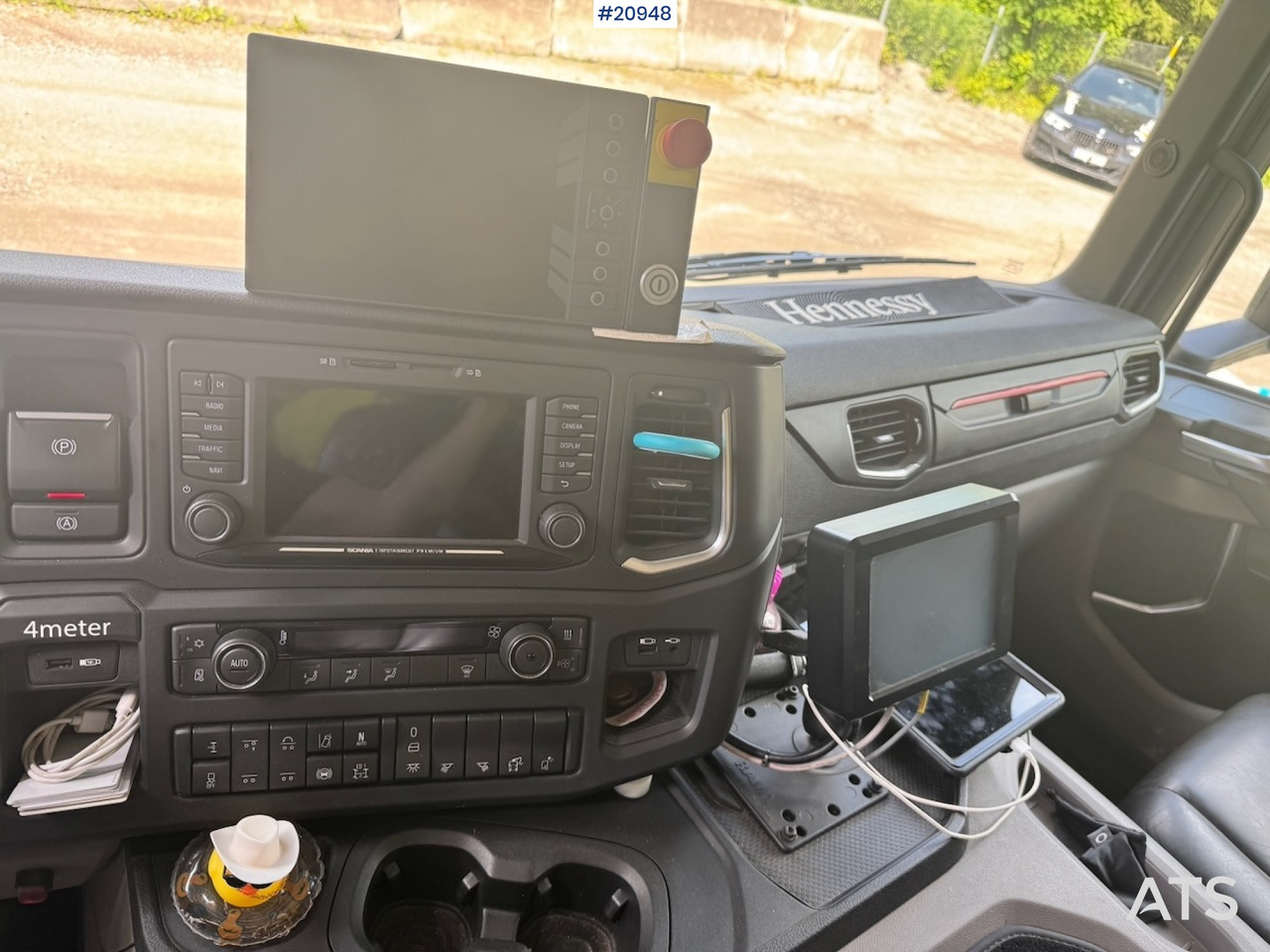 Roska-auto Scania P410: kuva Roska-auto Scania P410