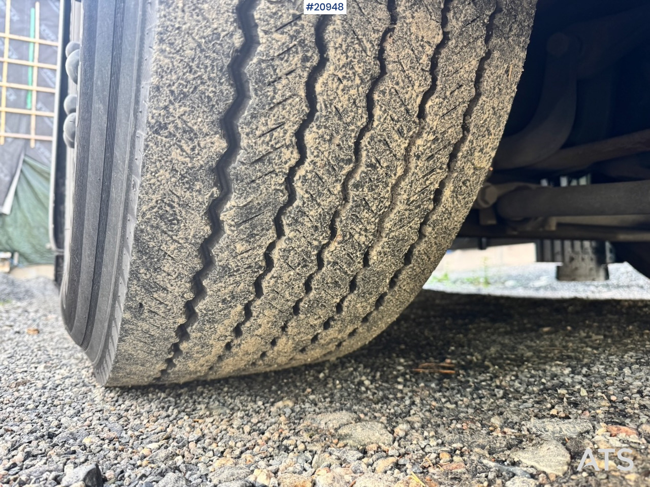 Roska-auto Scania P410: kuva Roska-auto Scania P410