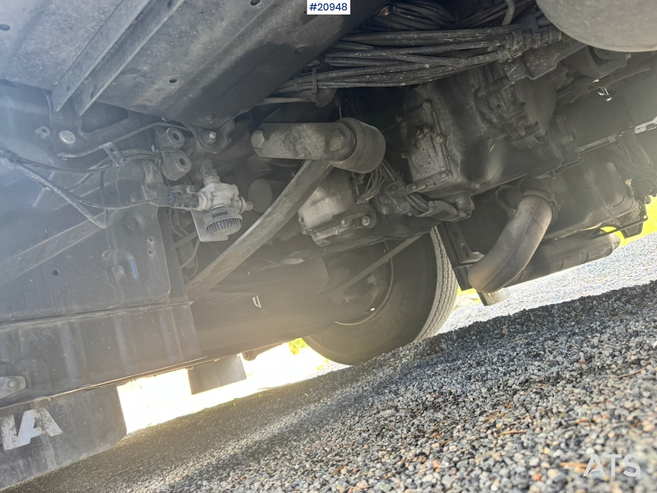 Roska-auto Scania P410: kuva Roska-auto Scania P410