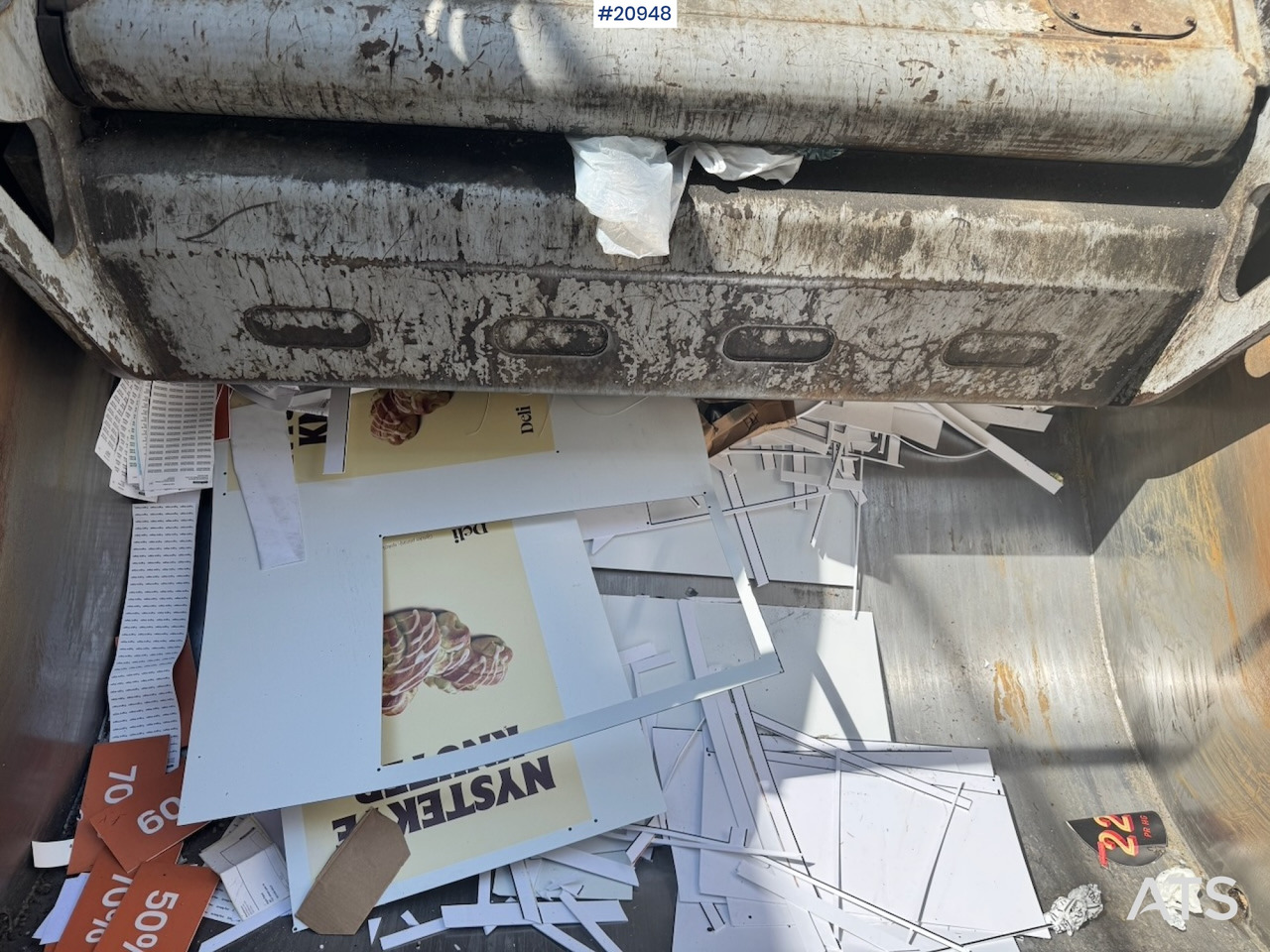 Roska-auto Scania P410: kuva Roska-auto Scania P410