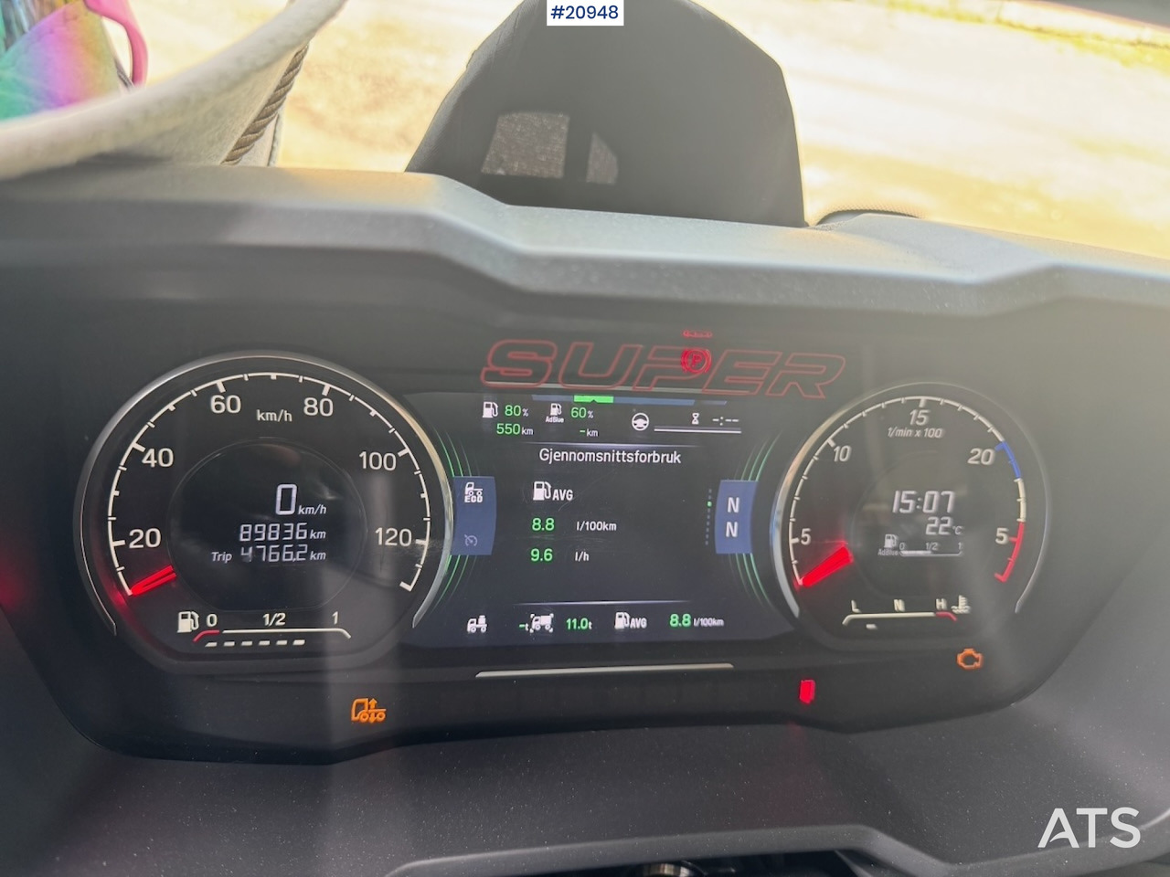 Roska-auto Scania P410: kuva Roska-auto Scania P410