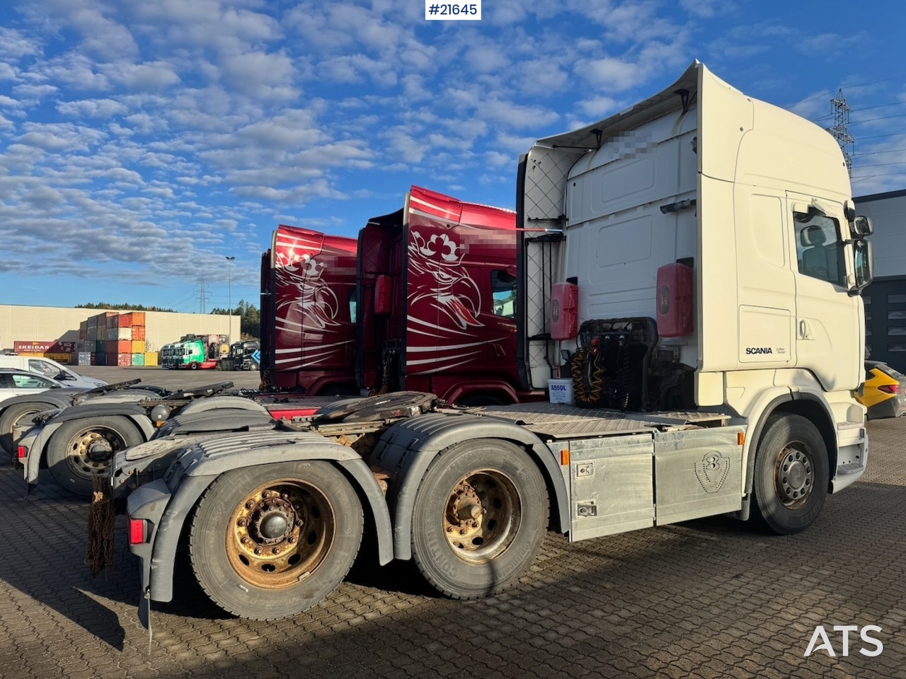 Scania Scania R560 6x2 Trekkvogn. ADR. - Vetopöytäauto: kuva Scania Scania R560 6x2 Trekkvogn. ADR. - Vetopöytäauto Scania Scania R560 6x2 Trekkvogn. ADR. - Vetopöytäauto: kuva Scania Scania R560 6x2 Trekkvogn. ADR. - Vetopöytäauto