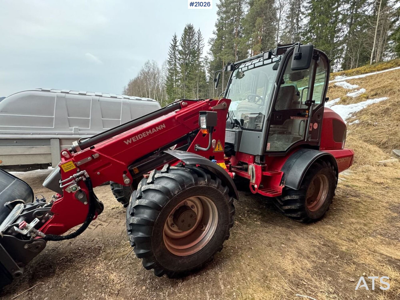 Weidemann 5080T - Teleskooppikuormaaja: kuva Weidemann 5080T - Teleskooppikuormaaja Weidemann 5080T - Teleskooppikuormaaja: kuva Weidemann 5080T - Teleskooppikuormaaja