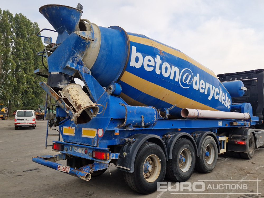 2001 Kumlin SF37.5 3 Axle Concrete Mixer Trailer (German Reg. Docs. Available) - Betonin kuljetus puoliperävaunu: kuva 2001 Kumlin SF37.5 3 Axle Concrete Mixer Trailer (German Reg. Docs. Available) - Betonin kuljetus puoliperävaunu 2001 Kumlin SF37.5 3 Axle Concrete Mixer Trailer (German Reg. Docs. Available) - Betonin kuljetus puoliperävaunu: kuva 2001 Kumlin SF37.5 3 Axle Concrete Mixer Trailer (German Reg. Docs. Available) - Betonin kuljetus puoliperävaunu
