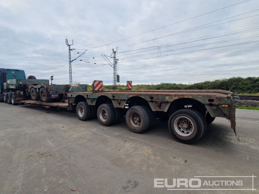 2002 Faymonville 4 Axle Low Loader Trailer, Twin Axle Extension (German Reg. Docs. Available) - Apuvaunu puoliperävaunu: kuva 2002 Faymonville 4 Axle Low Loader Trailer, Twin Axle Extension (German Reg. Docs. Available) - Apuvaunu puoliperävaunu 2002 Faymonville 4 Axle Low Loader Trailer, Twin Axle Extension (German Reg. Docs. Available) - Apuvaunu puoliperävaunu: kuva 2002 Faymonville 4 Axle Low Loader Trailer, Twin Axle Extension (German Reg. Docs. Available) - Apuvaunu puoliperävaunu