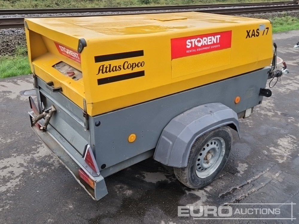 2011 Atlas Copco XAS77 150CFM - Ilmakompressori: kuva 2011 Atlas Copco XAS77 150CFM - Ilmakompressori 2011 Atlas Copco XAS77 150CFM - Ilmakompressori: kuva 2011 Atlas Copco XAS77 150CFM - Ilmakompressori