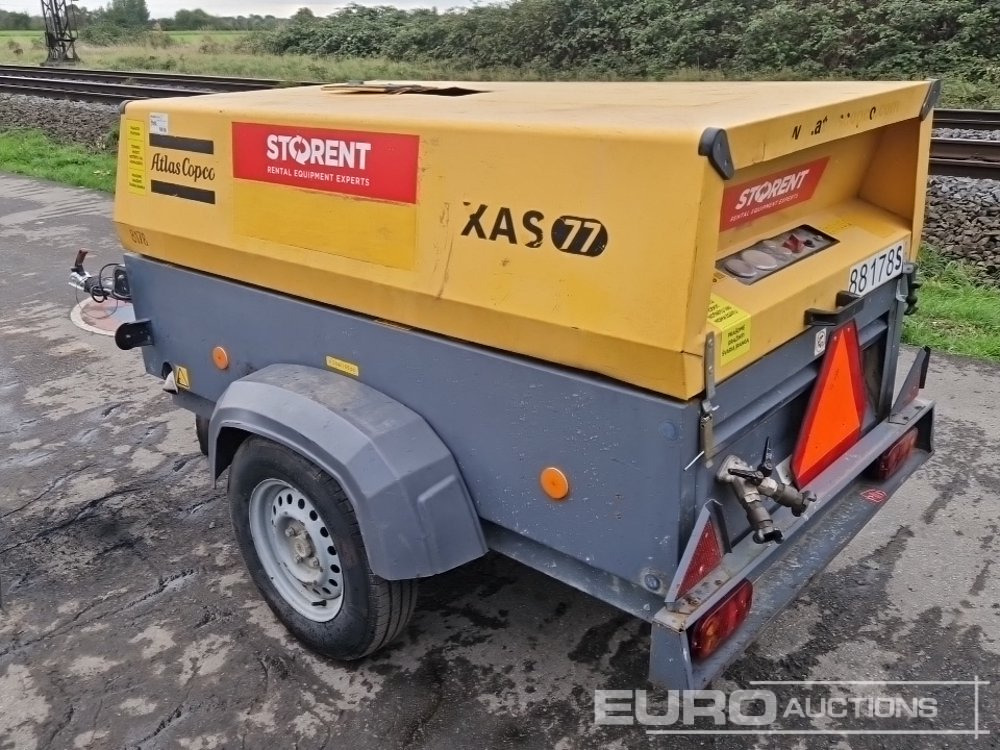 2011 Atlas Copco XAS77 PE - Ilmakompressori: kuva 2011 Atlas Copco XAS77 PE - Ilmakompressori 2011 Atlas Copco XAS77 PE - Ilmakompressori: kuva 2011 Atlas Copco XAS77 PE - Ilmakompressori