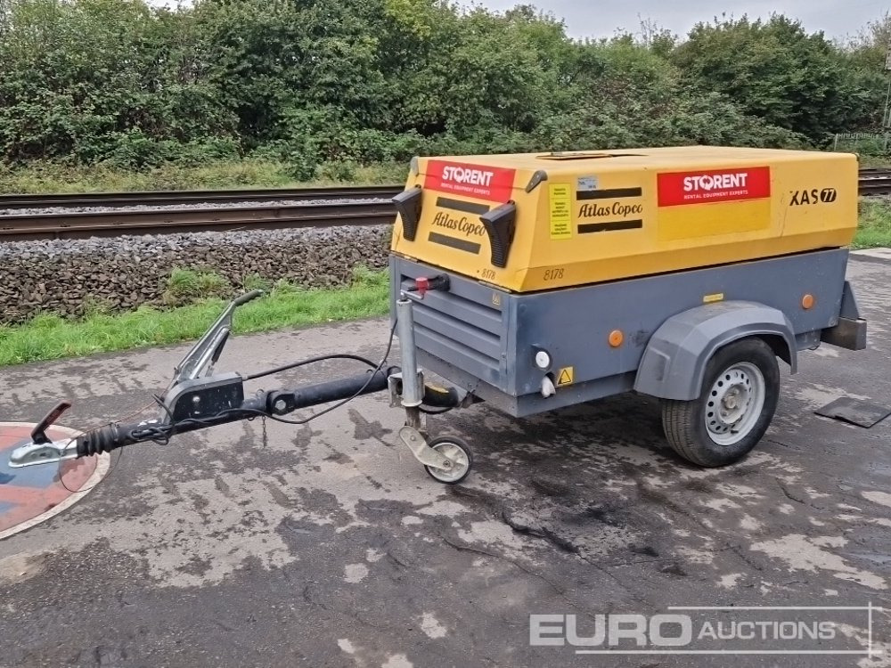 2011 Atlas Copco XAS77 PE - Ilmakompressori: kuva 2011 Atlas Copco XAS77 PE - Ilmakompressori 2011 Atlas Copco XAS77 PE - Ilmakompressori: kuva 2011 Atlas Copco XAS77 PE - Ilmakompressori