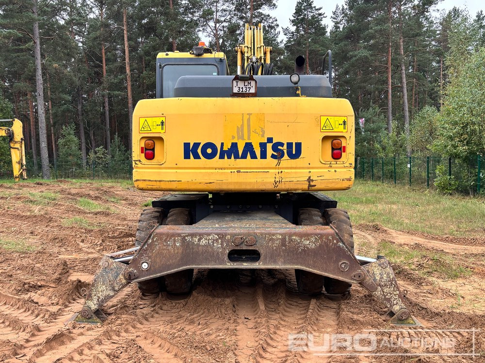 2011 Komatsu PW160-7E0 - Pyöräalustainen kaivinkone: kuva 2011 Komatsu PW160-7E0 - Pyöräalustainen kaivinkone 2011 Komatsu PW160-7E0 - Pyöräalustainen kaivinkone: kuva 2011 Komatsu PW160-7E0 - Pyöräalustainen kaivinkone