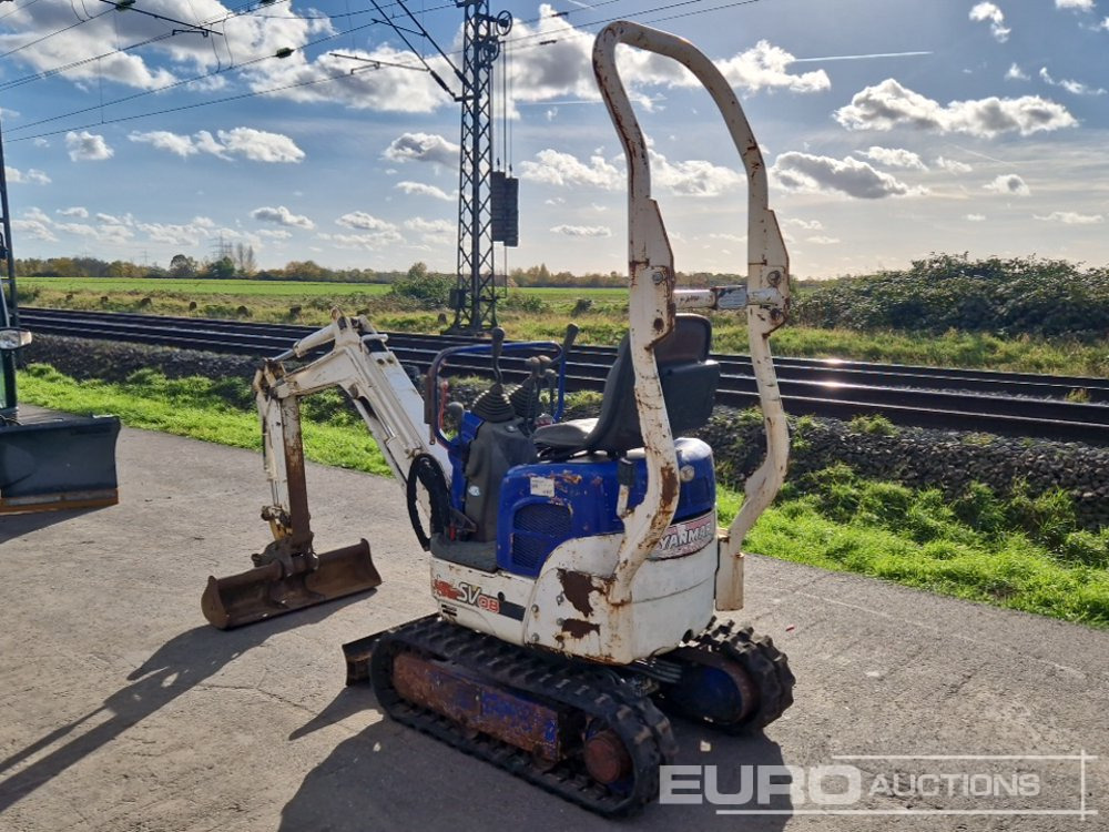 2014 Yanmar SV08-1A (S) - Minikuormaaja: kuva  2014 Yanmar SV08-1A (S) - Minikuormaaja 2014 Yanmar SV08-1A (S) - Minikuormaaja: kuva  2014 Yanmar SV08-1A (S) - Minikuormaaja