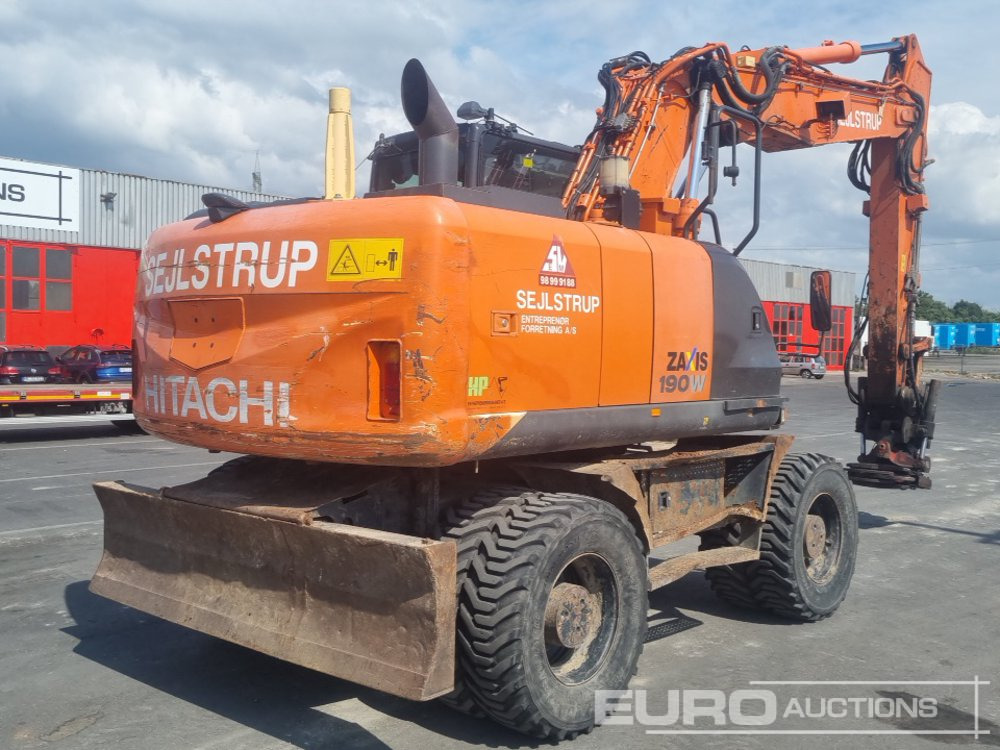 2016 Hitachi ZX190W-5B - Pyöräalustainen kaivinkone: kuva 2016 Hitachi ZX190W-5B - Pyöräalustainen kaivinkone 2016 Hitachi ZX190W-5B - Pyöräalustainen kaivinkone: kuva 2016 Hitachi ZX190W-5B - Pyöräalustainen kaivinkone
