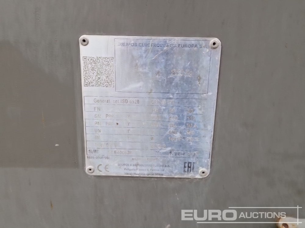 Sähkögeneraattori 2017 Atlas Copco QAS 100ST3: kuva Sähkögeneraattori 2017 Atlas Copco QAS 100ST3