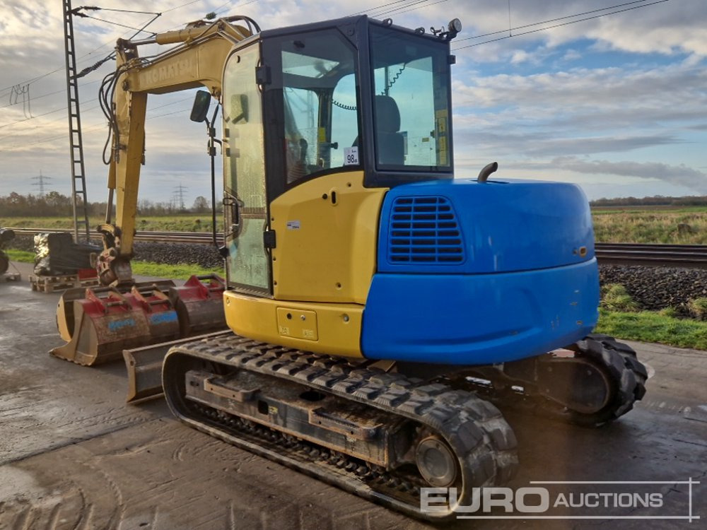 2018 Komatsu PC80MR-5 - Minikuormaaja: kuva 2018 Komatsu PC80MR-5 - Minikuormaaja 2018 Komatsu PC80MR-5 - Minikuormaaja: kuva 2018 Komatsu PC80MR-5 - Minikuormaaja