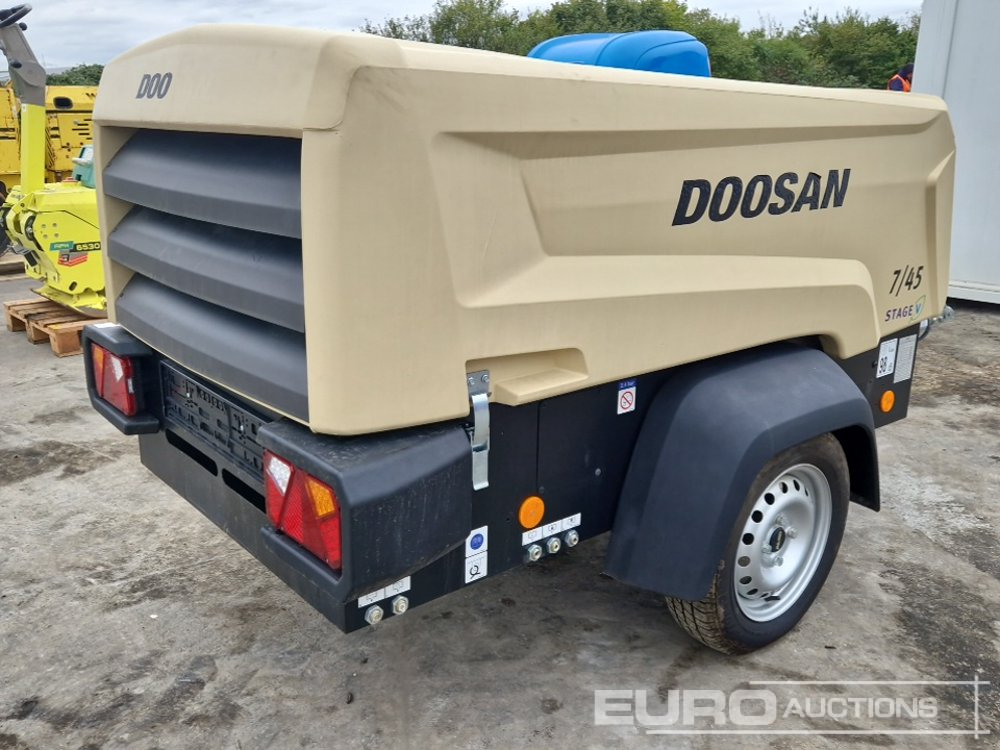 2022 Doosan 7/45 140CFM - Ilmakompressori: kuva 2022 Doosan 7/45 140CFM - Ilmakompressori 2022 Doosan 7/45 140CFM - Ilmakompressori: kuva 2022 Doosan 7/45 140CFM - Ilmakompressori